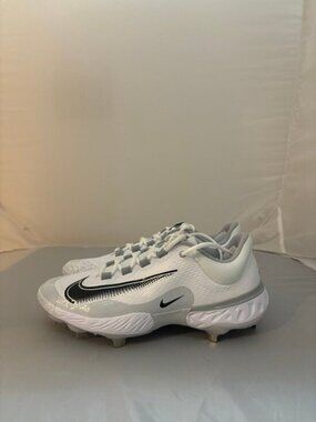 Nike alpha Huarache Elite 4 low white baseball cleats men’s sz 8.5 10 FD2745 100
